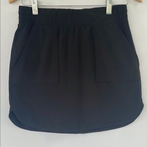Apana Black Skort Athletic Skirt Small